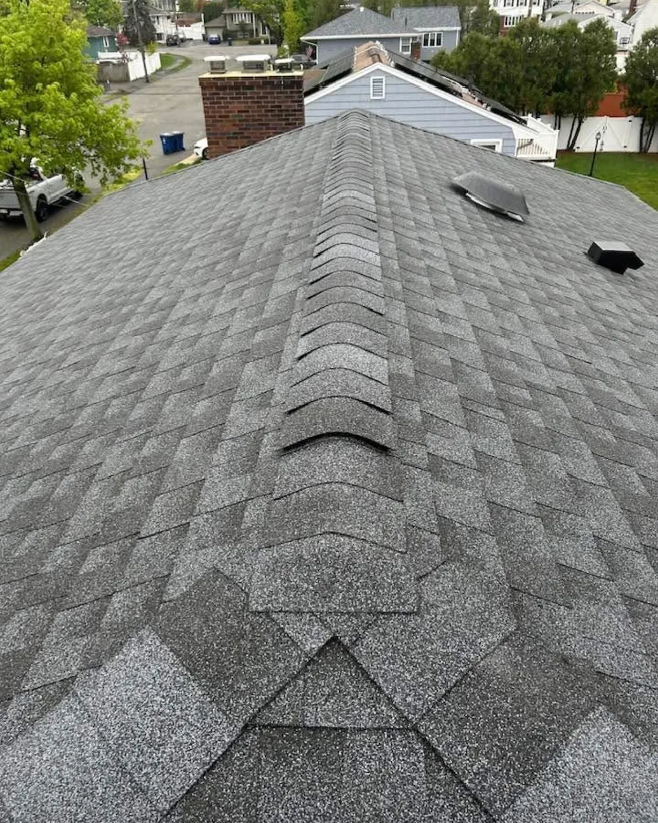 Asphalt roof replacement