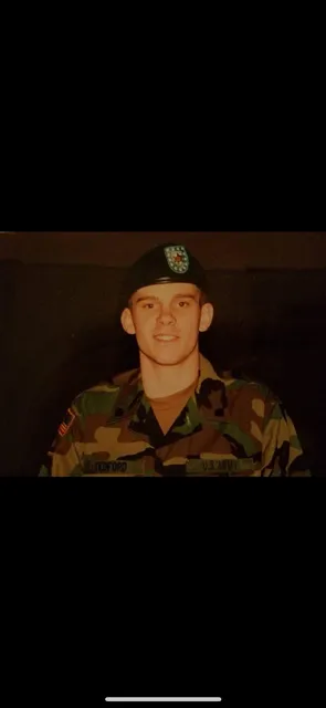 Jeffrey Tedford in military uniform