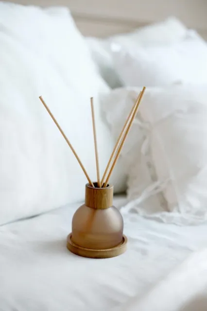 Scent diffuser in home cleaned by Polish and Brine cleaning services in Maine
