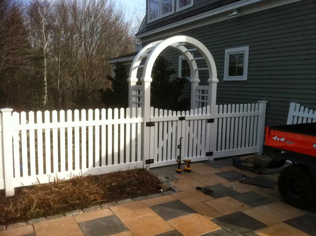 Atlantic Fence Company work photo