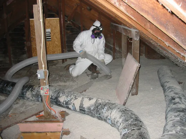 M&F Asbestos Abatement Inc. work photo