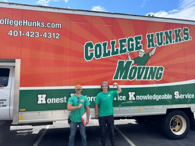 College Hunks Hauling Junk and Moving Rhode Island work photo