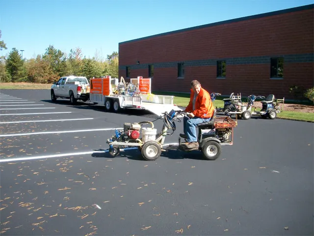 D&M Striping work photo