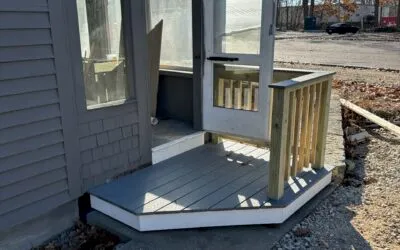 Deck Installation in Portsmouth, NH.