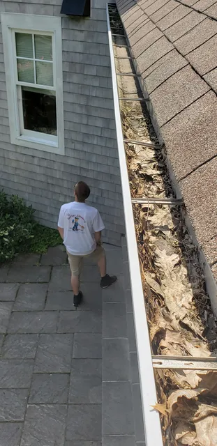 The Gutter Cleaners work photo
