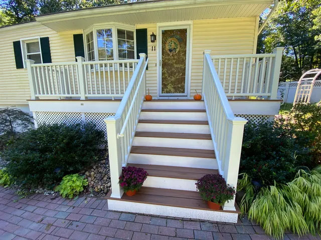 Front Porch with Trex Decking