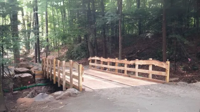 White Oak & Black Locust Bridge construction project.