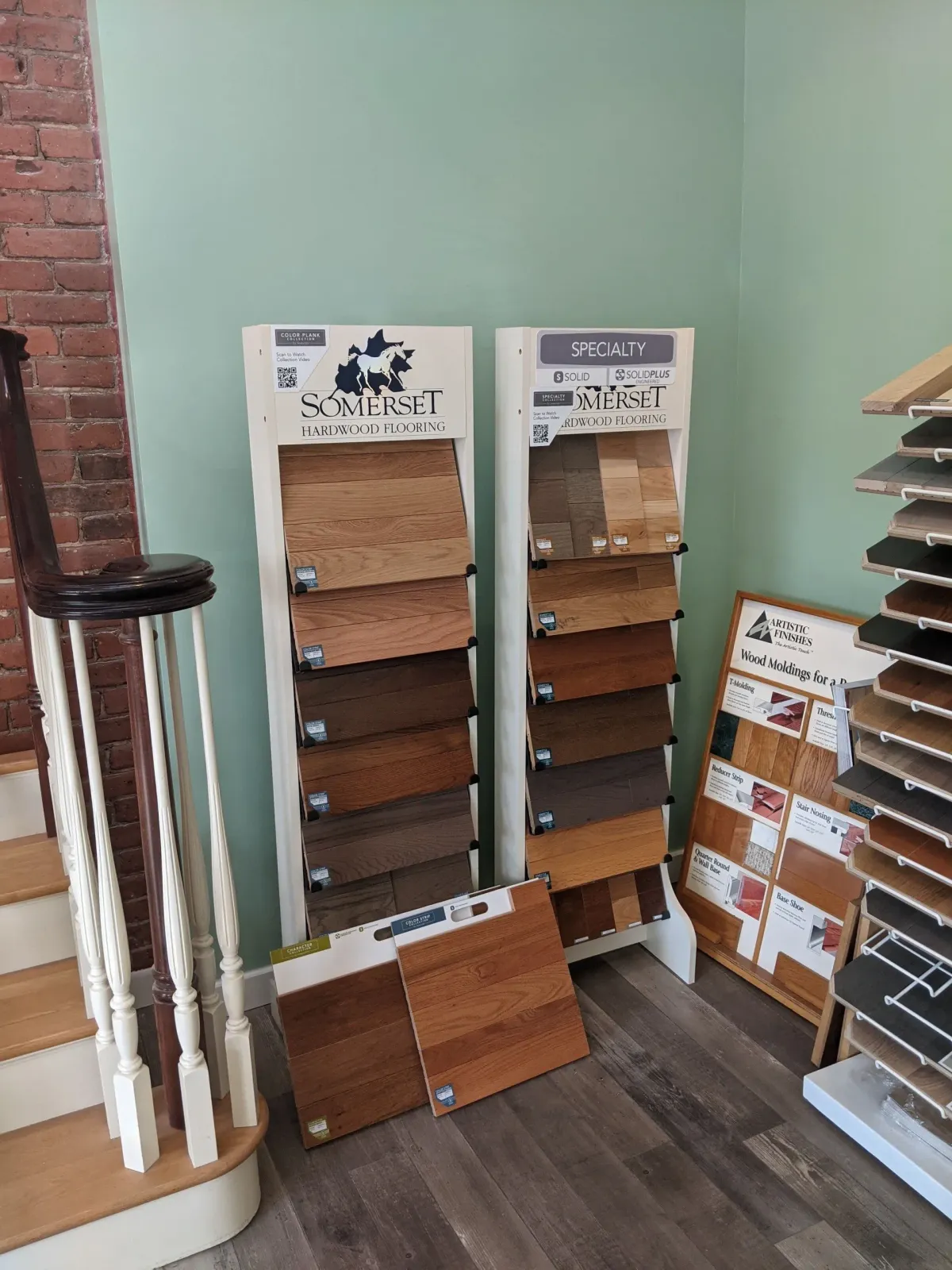 Hardwood flooring