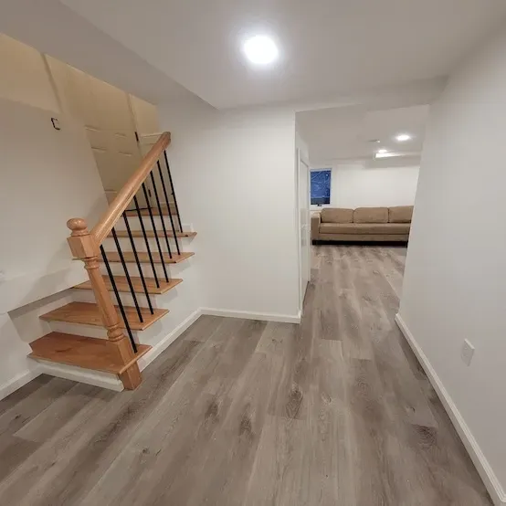 Finishing basement