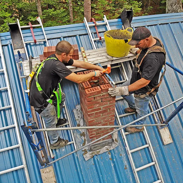 work photo from blackmoosechimney.com