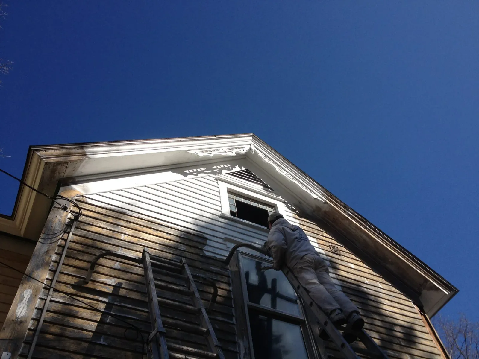 Douglas Massachusetts house painting project