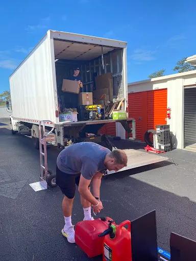 Stark Moving & Storage Dedham Norwood movers work photo
