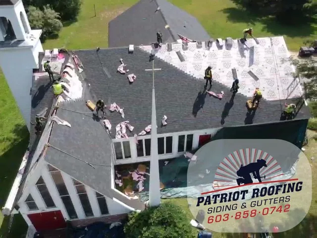 work photo from patriotroofingnh.com