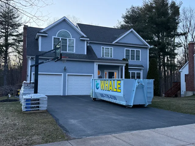 Whale Dumpster Rental work photo
