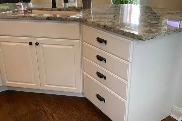 White Kitchen Cabinet Painting - Newton, MA - ProTEK Painters 600x400