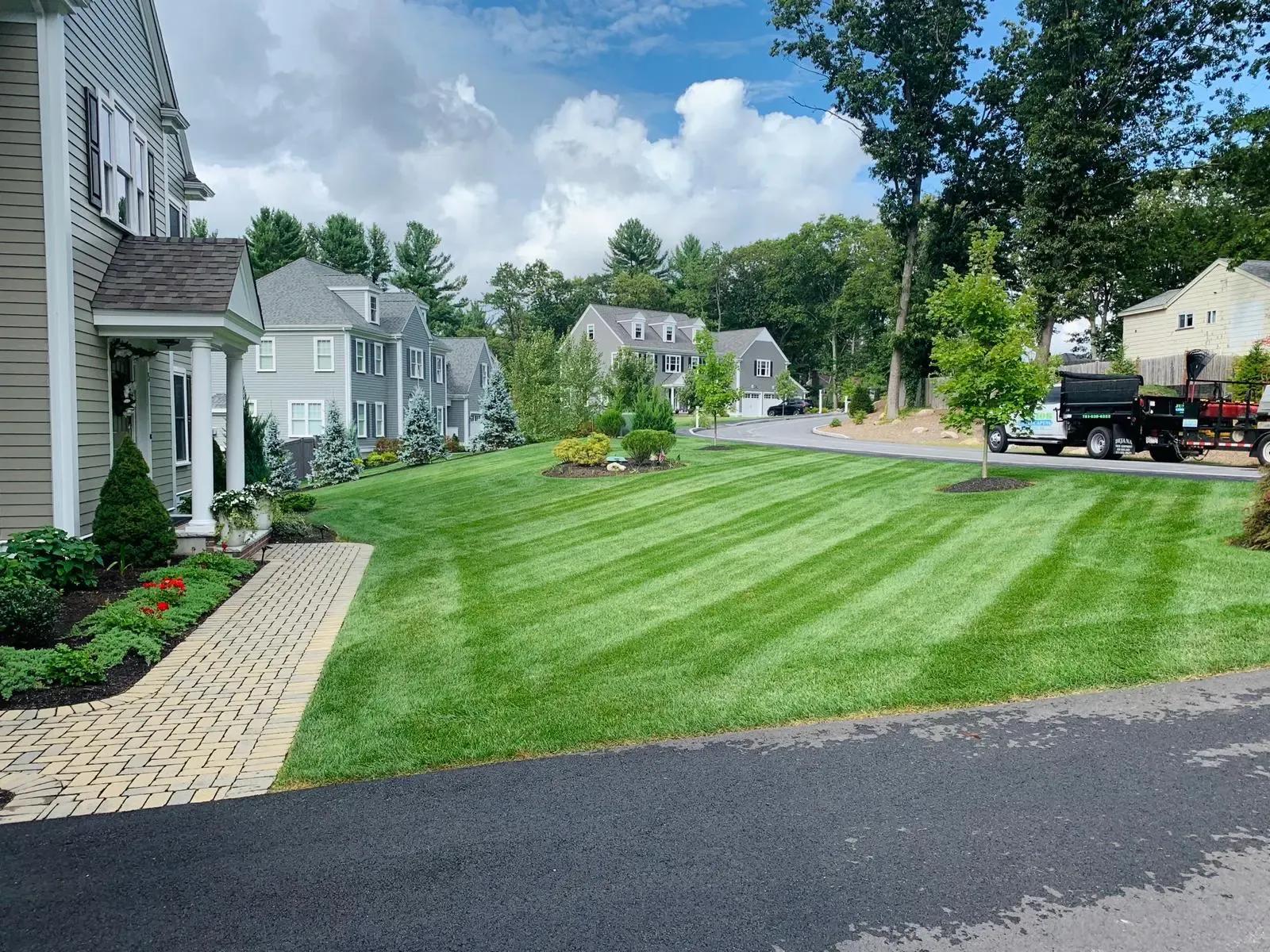 work photo from juniorlandscapingbedford.com