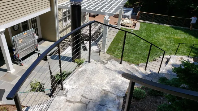 work photo from kostascustomironfabricationllc.com