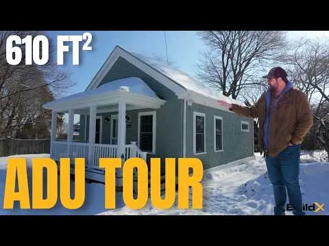 BuildX ADU Walkthrough -- Plymouth 610 sq ft
