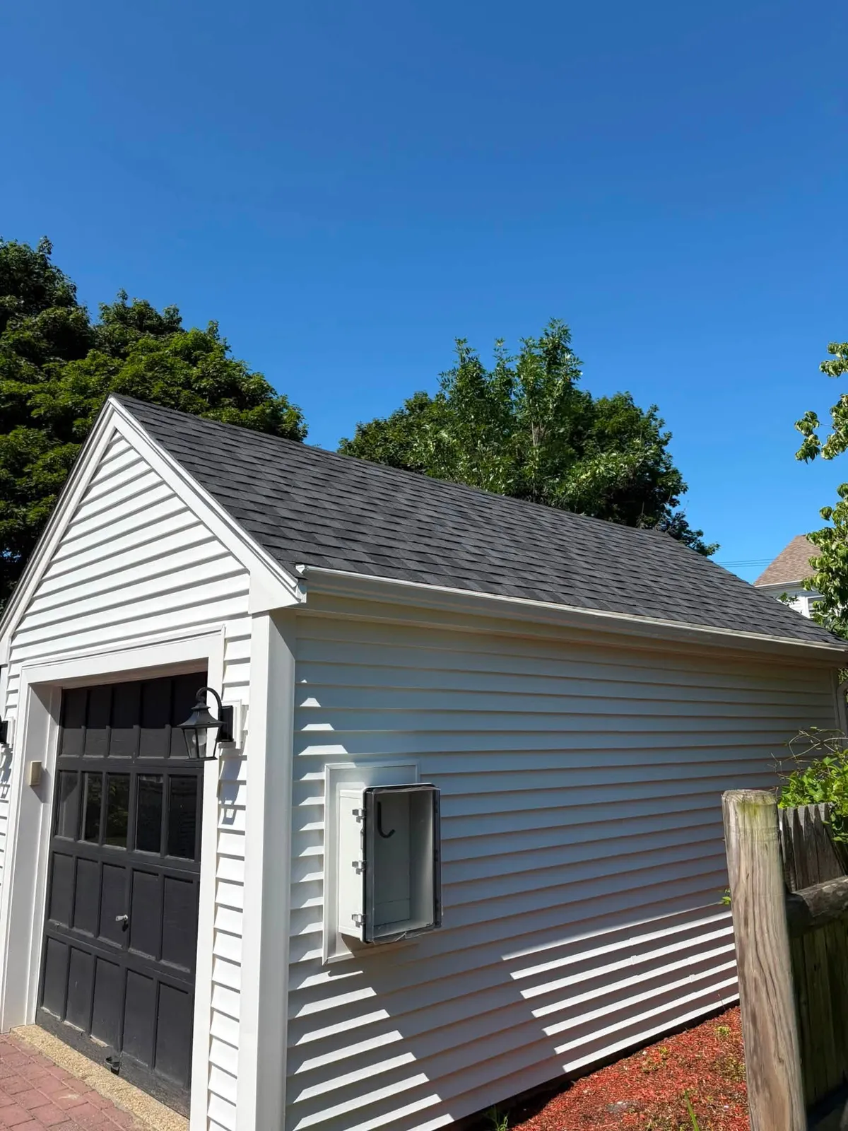 Detached garage rebuild, Medford MA