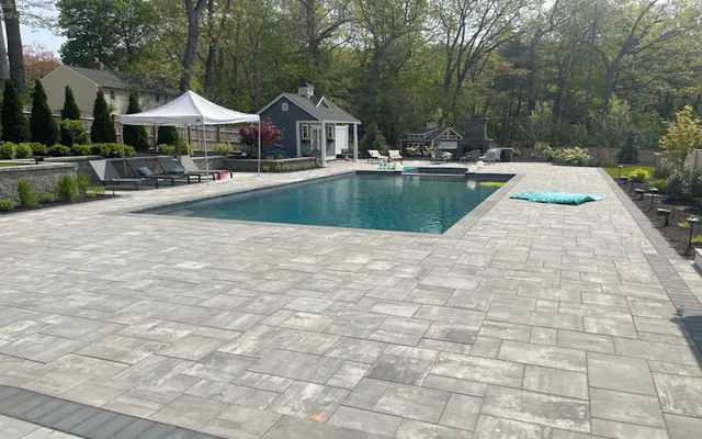 Pool Deck Hardscaping Service