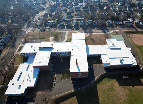 Wooster School Roof Project - PBA Roofing North Branford CT