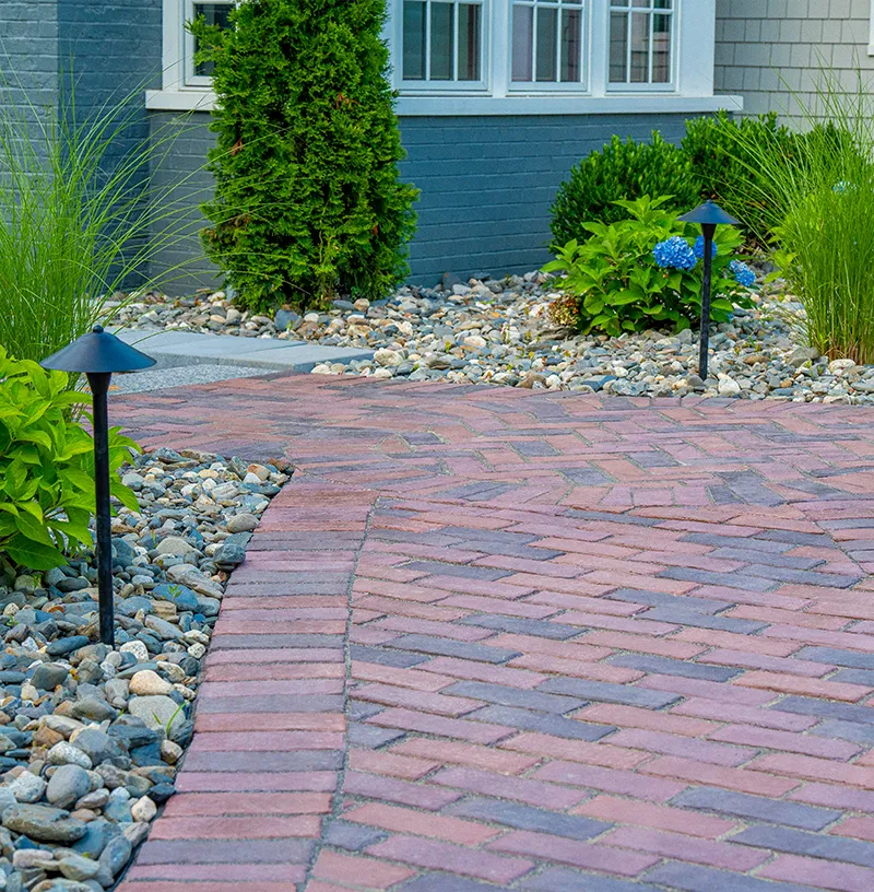 stone walkway