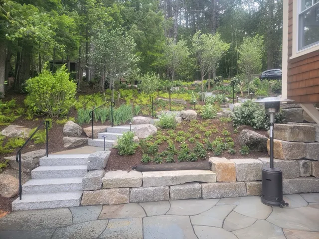 Foundation Steps after Tyler Lawn Care work