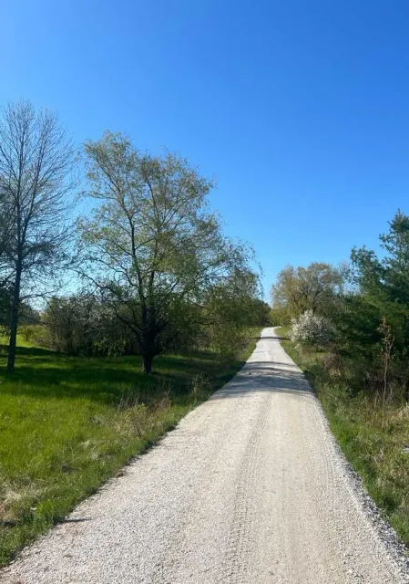 new gravel driveway