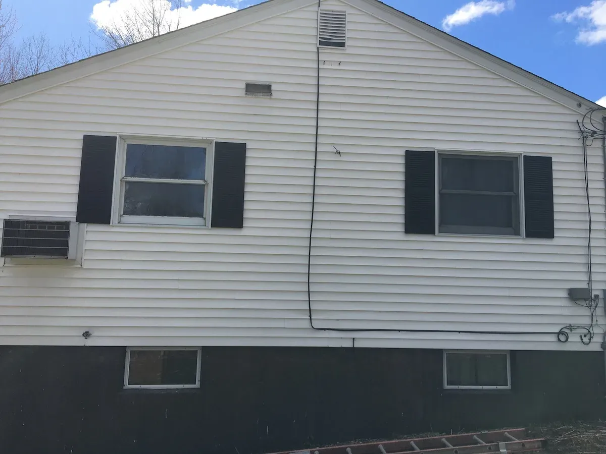 Home with a freshly cleaned roof in Worcester County, MA — Pro Pressure Washing