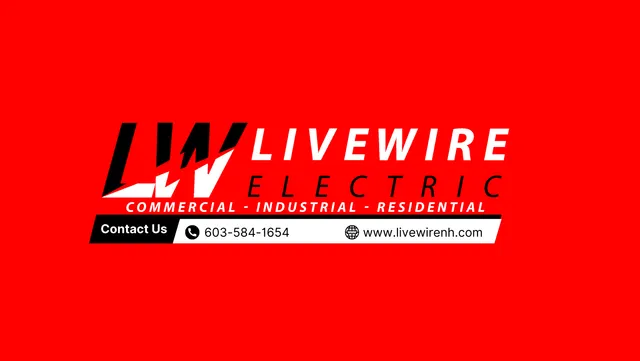Live Wire Electric Service - NH logo