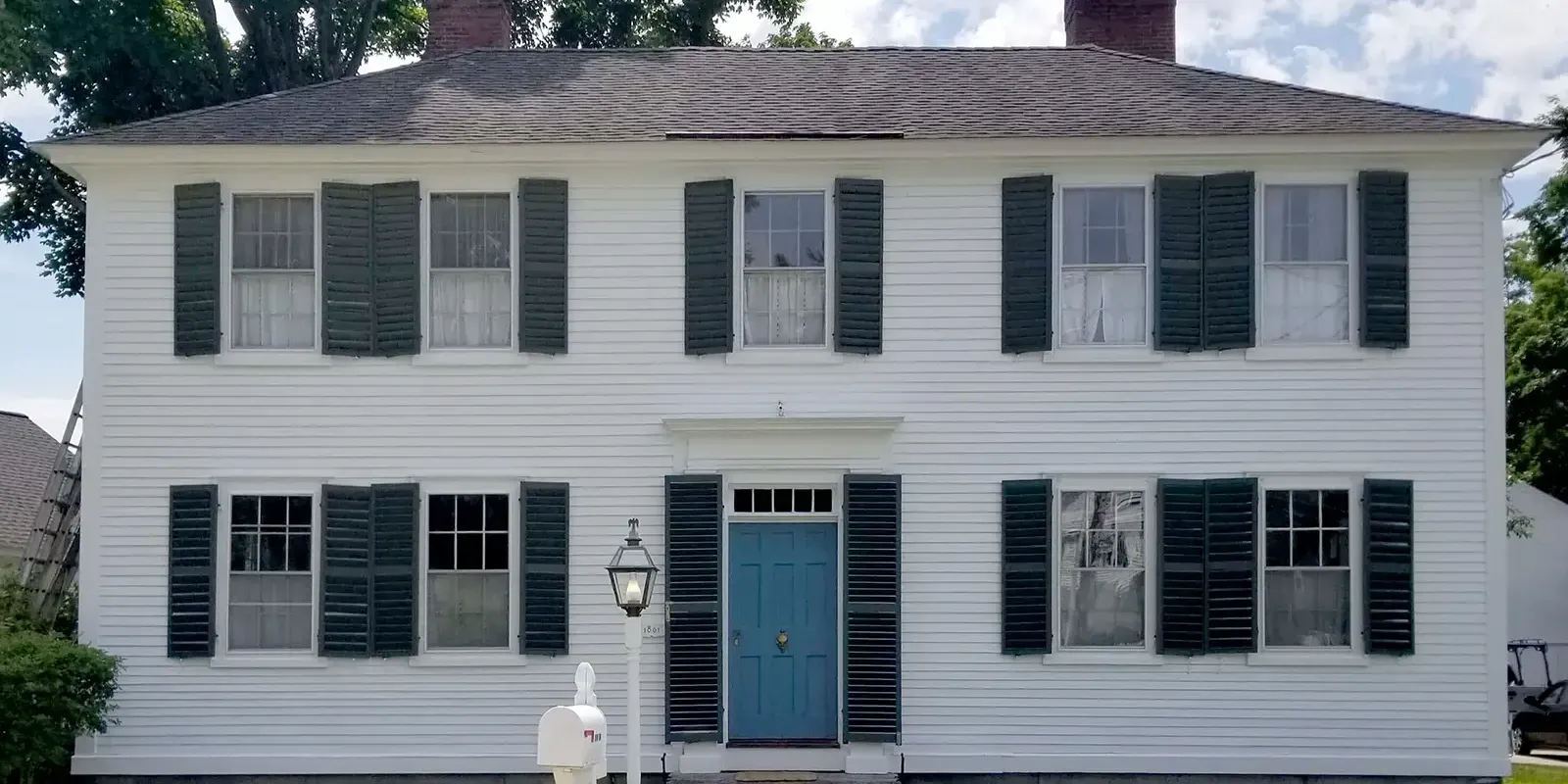 Exterior of house