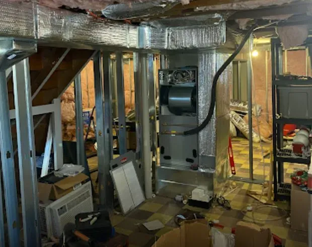 Accurate HVAC LLC installation project