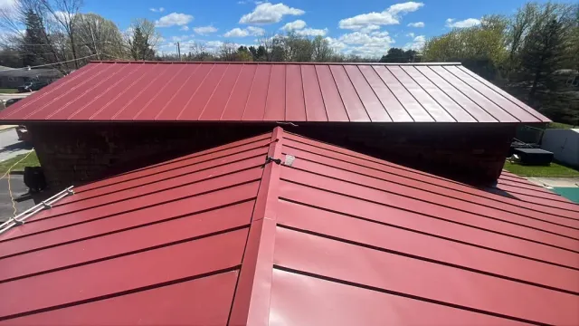 Storm damaged roof insurance claim in Vermont