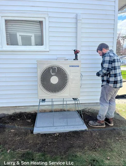 work photo from larryandsonheatingvt.com