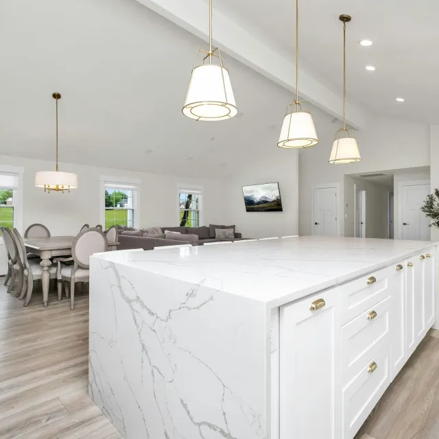 home kitchen, pristine and inviting environment for residents