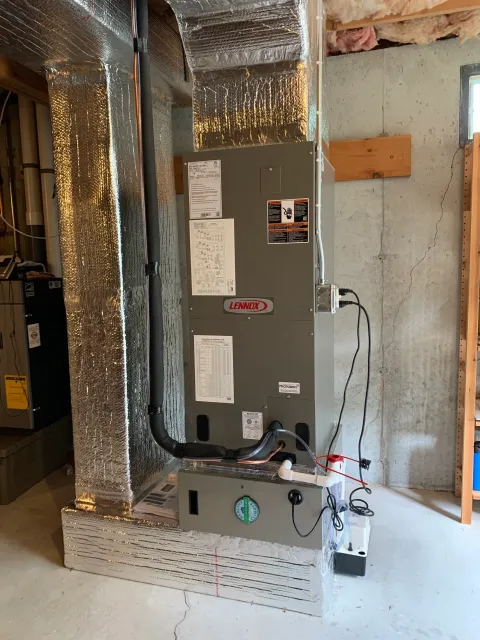 work photo from uppercapeheatingandcooling.com