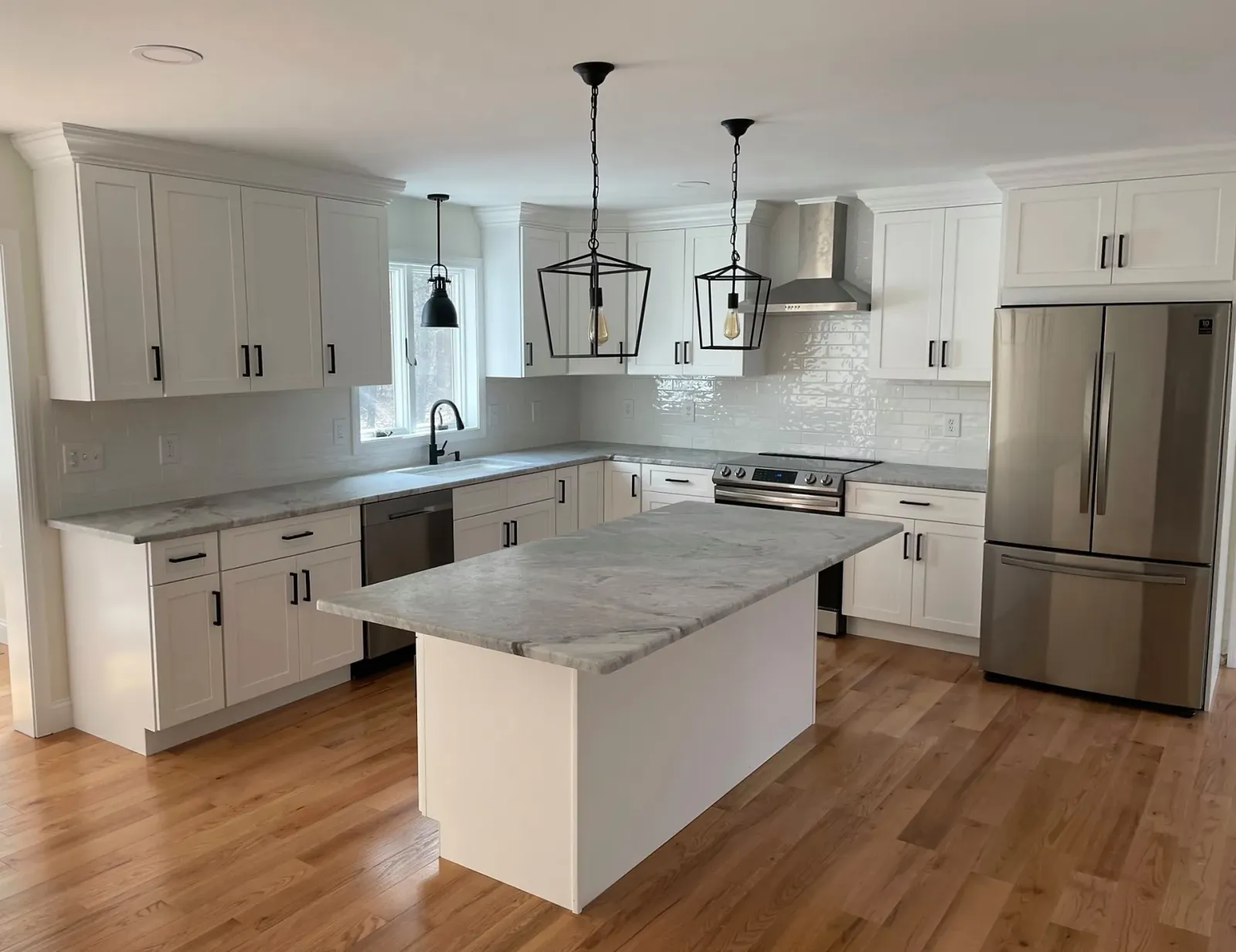 Silver Fantasy leather finish stone countertop