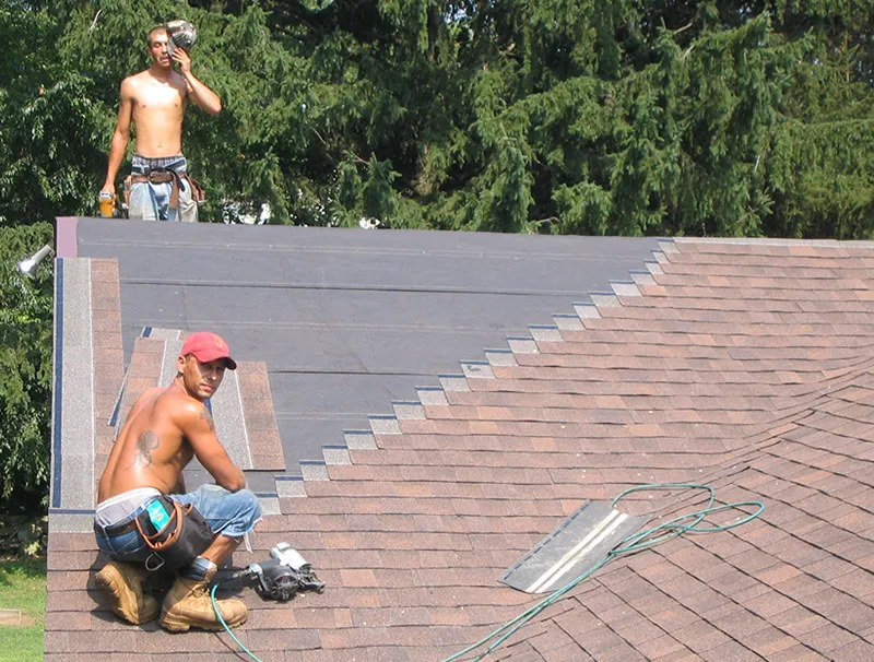 work photo from ljroofing.com