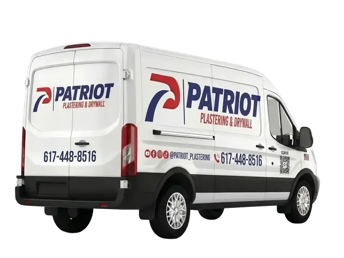 Patriot Plastering company truck