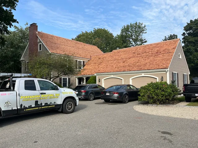 Portanova Roofing Inc. work photo