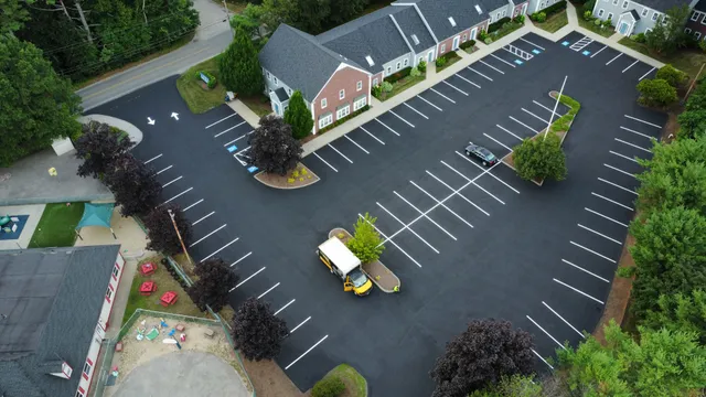 RJ Hernandez line striping LLC. work photo