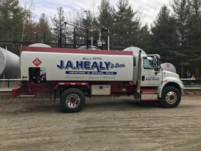 J A Healy & Sons Oil Company work photo