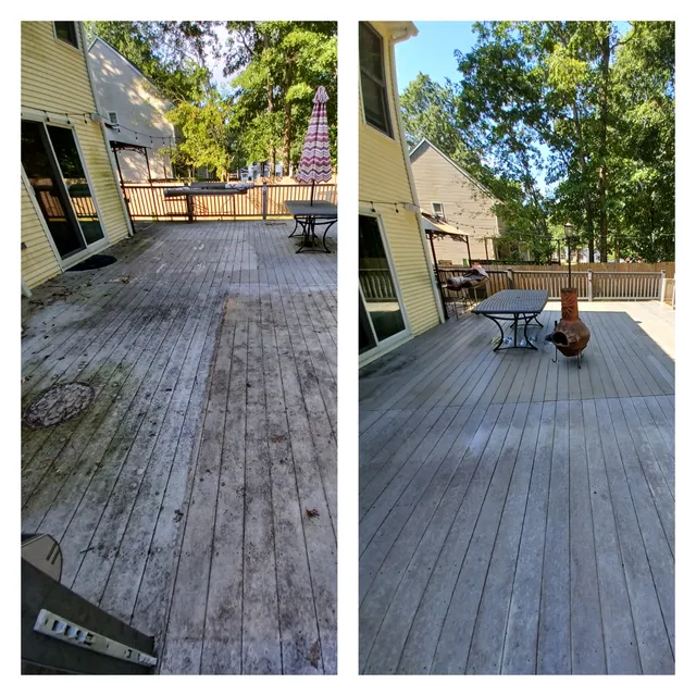 Beachfront Softwash work photo
