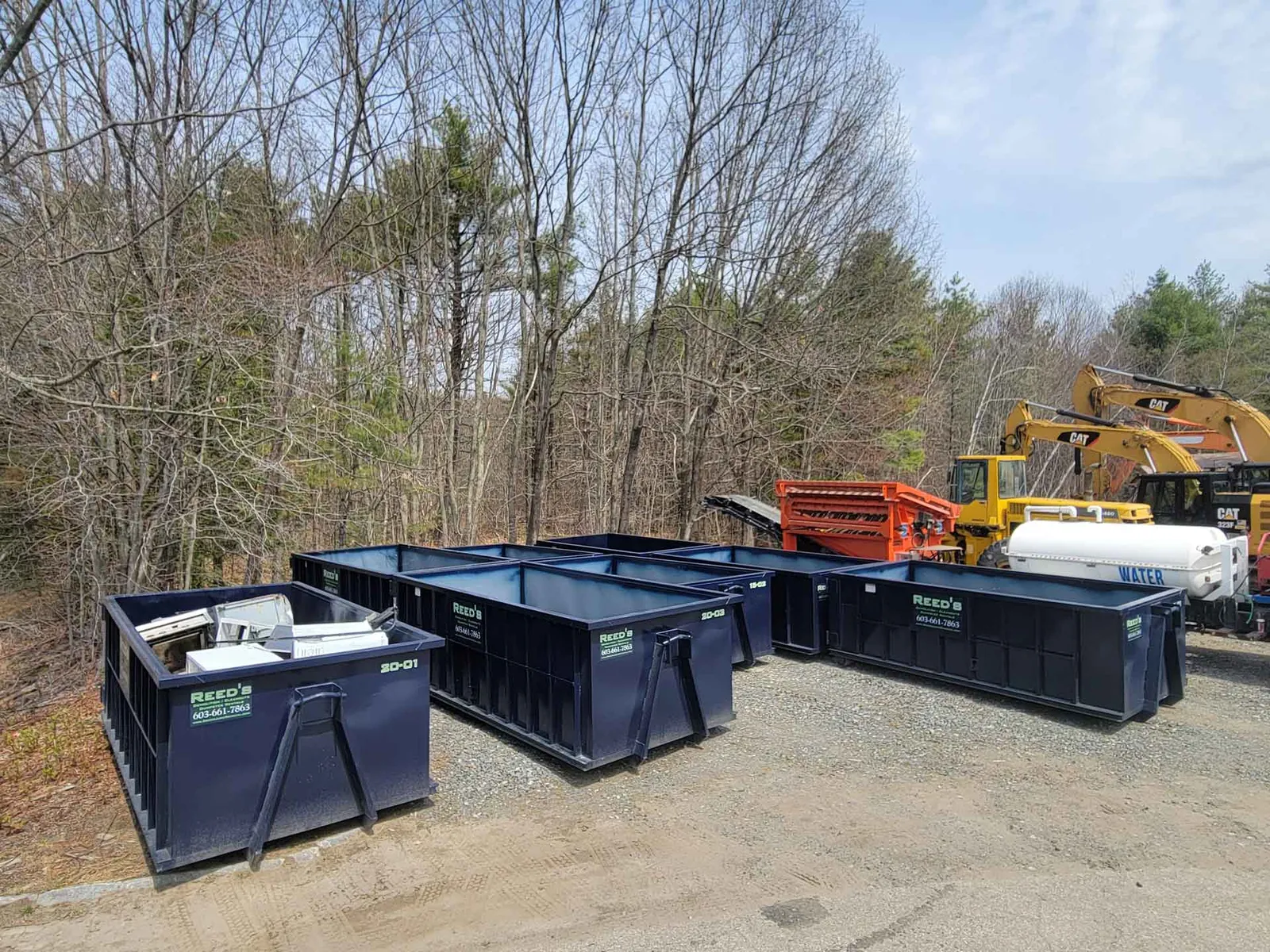 work photo from reedsdumpsters.com