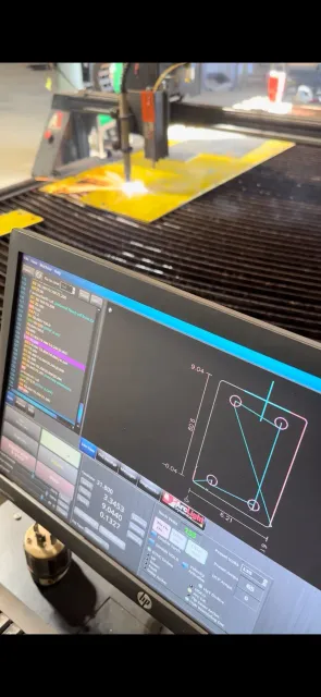 central maine cnc plasma cutting hypertherm