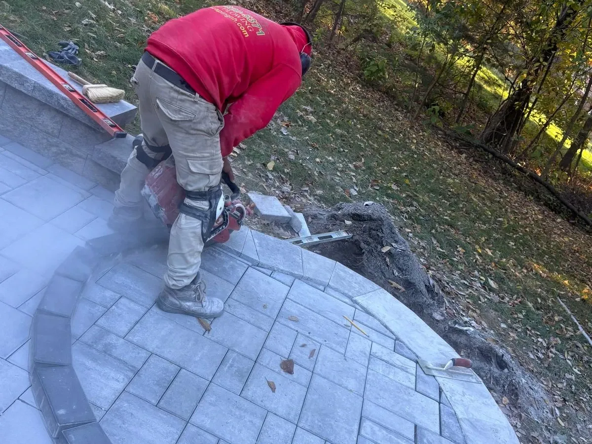 work photo from cjlandscapingllc.com