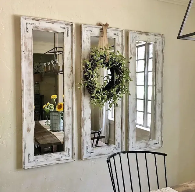 Antique Full Length Wall Mirror (Copy)