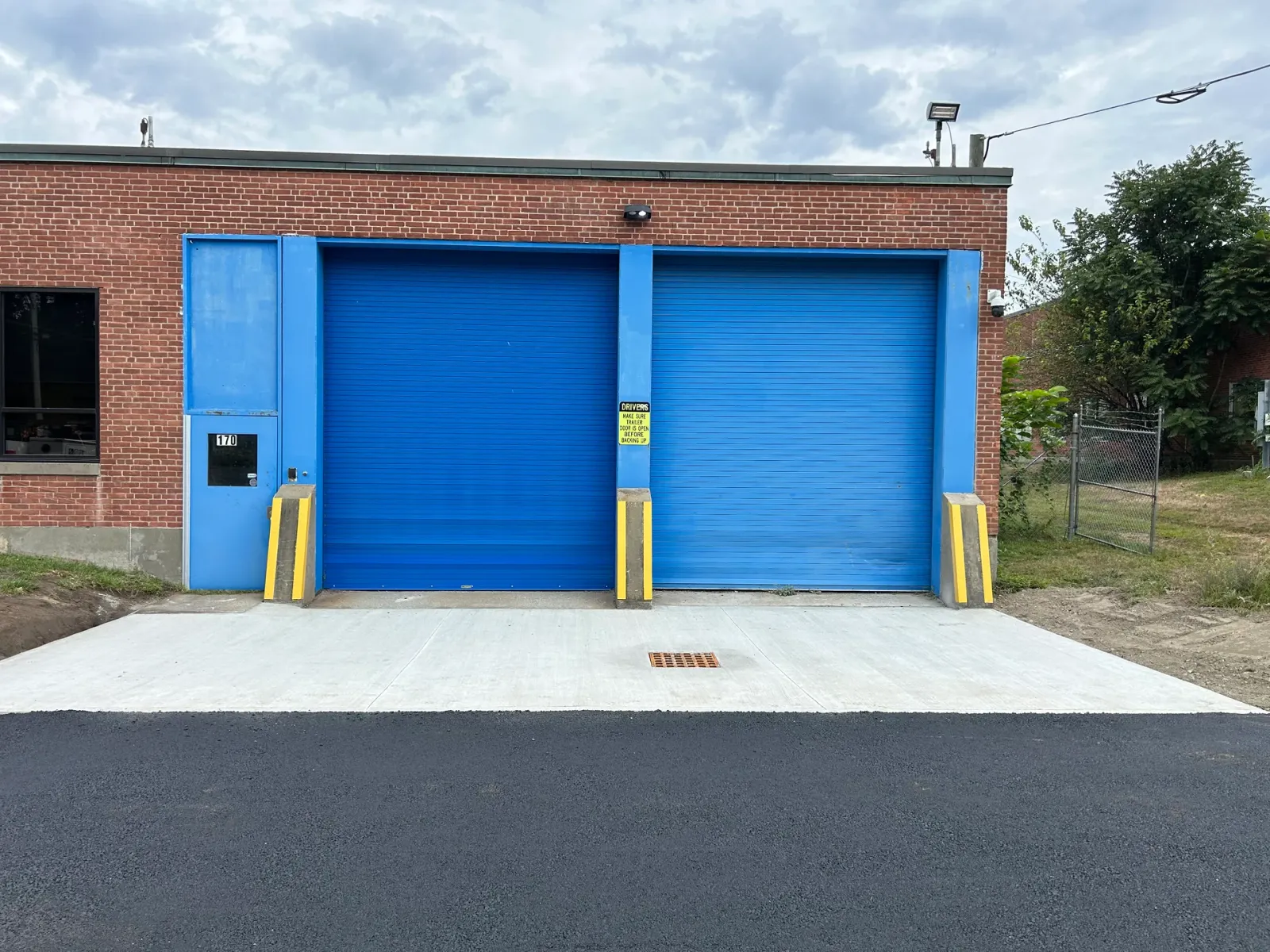 Concrete apron and catch basin replacement, Springfield MA