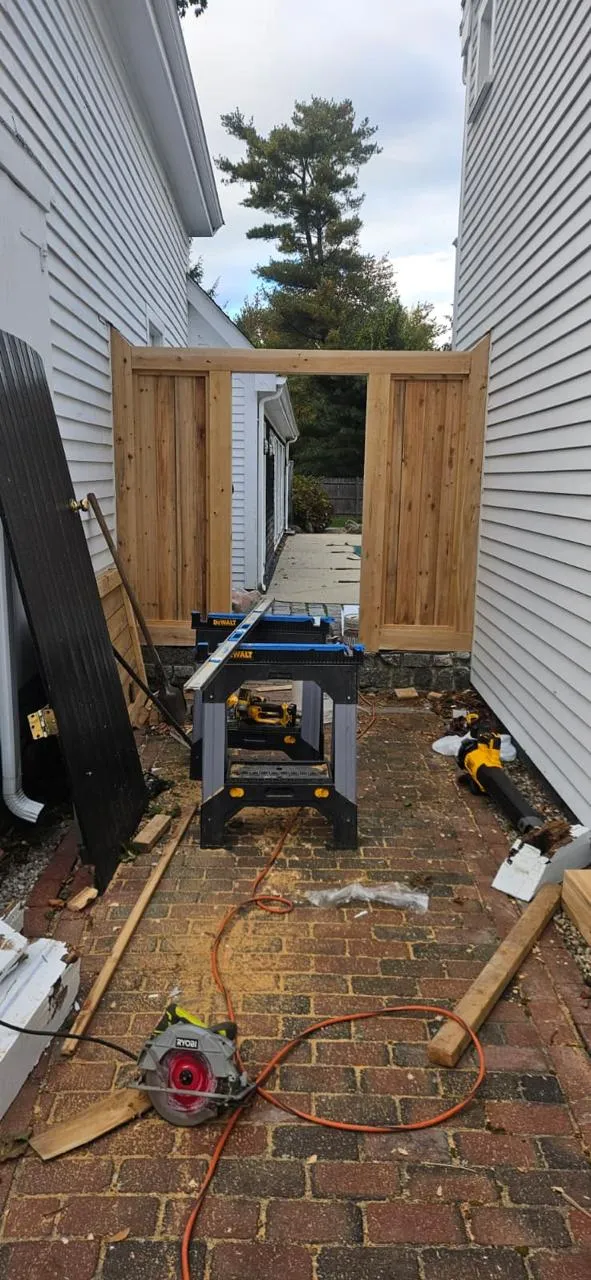work photo from mattfence.com