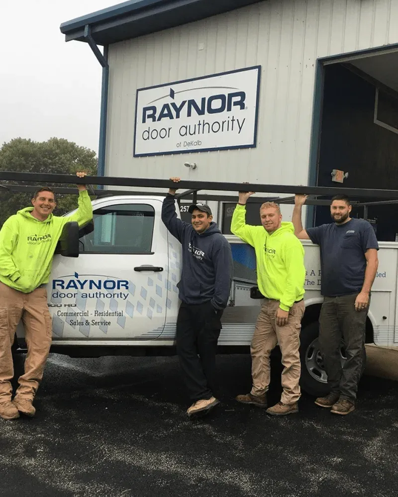 work photo from raynordoorauthority.com